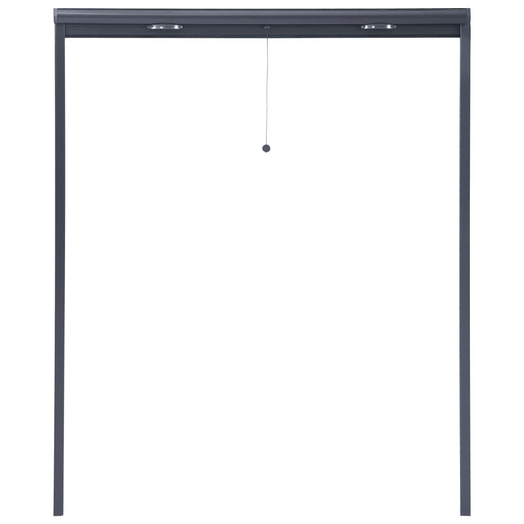 Berkfield Roll down Insect Screen for Windows Anthracite 150x170 cm