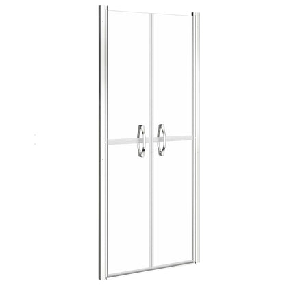 Berkfield Shower Door Clear ESG 101x190 cm