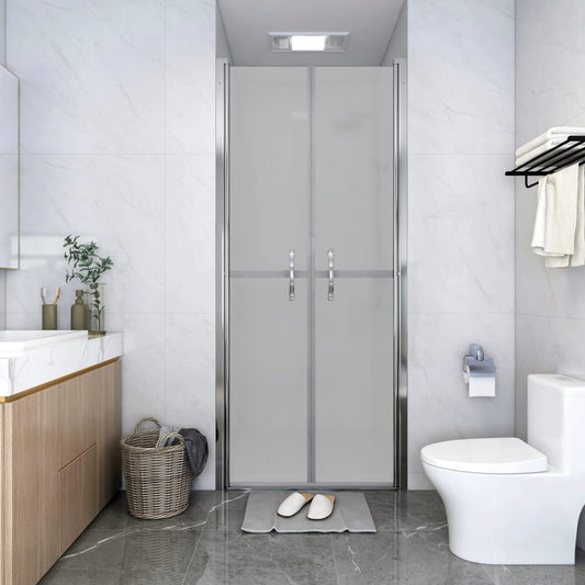Berkfield Shower Door Frosted ESG 76x190 cm