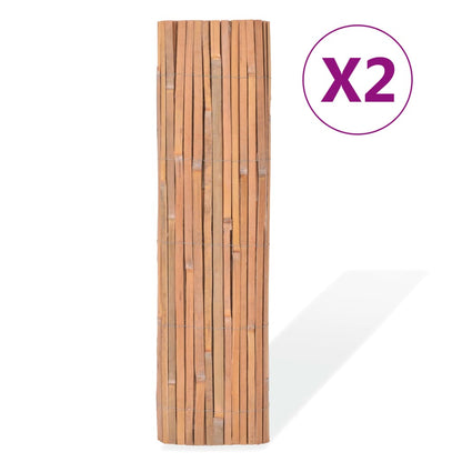 Berkfield Bamboo Fences 2 pcs 100x400 cm