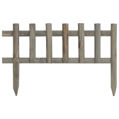 Berkfield Lawn Edgings 10 pcs Firwood 4.4 m