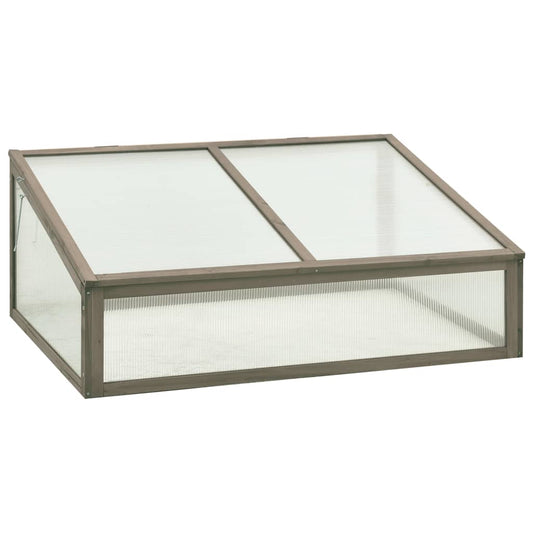 Berkfield Greenhouse 100x65x40 cm Firwood