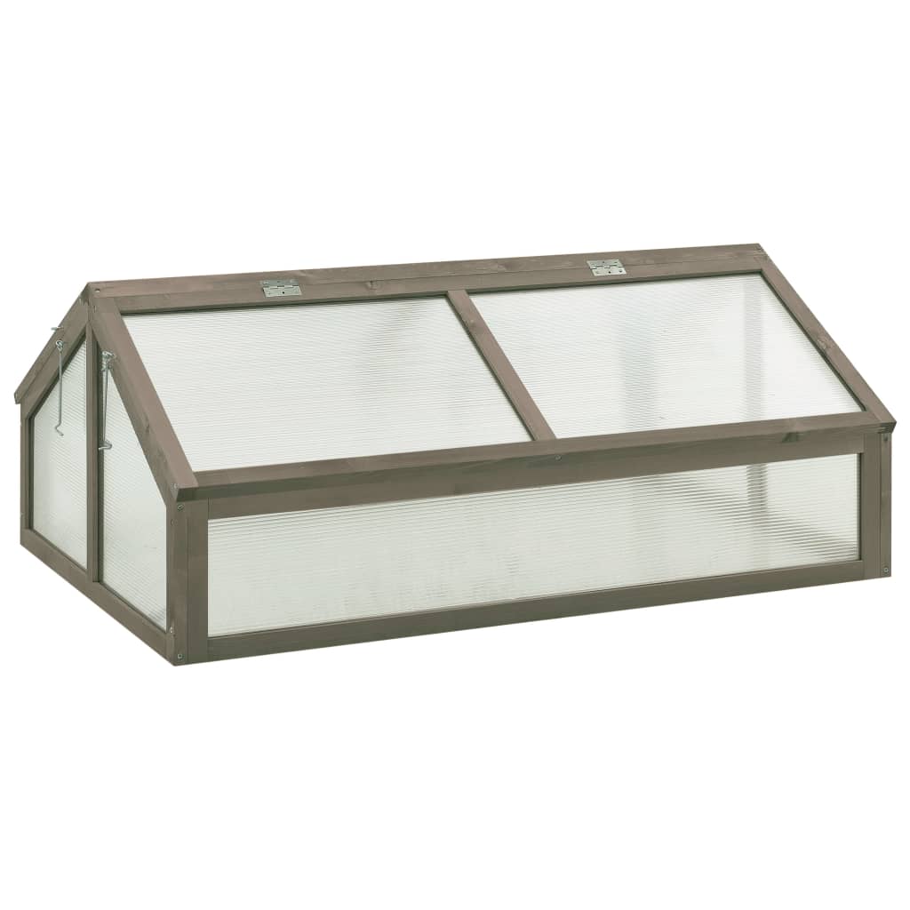 Berkfield Greenhouse 120x80x50 cm Firwood