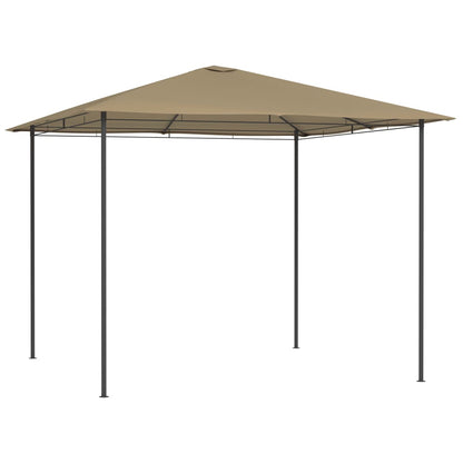 Berkfield Gazebo 3x3x2.6 m Taupe 160 g/m�__