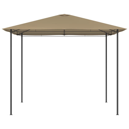 Berkfield Gazebo 3x3x2.6 m Taupe 160 g/m�__