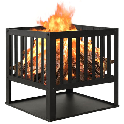 Berkfield Fire Pit 40x40x40 cm Steel