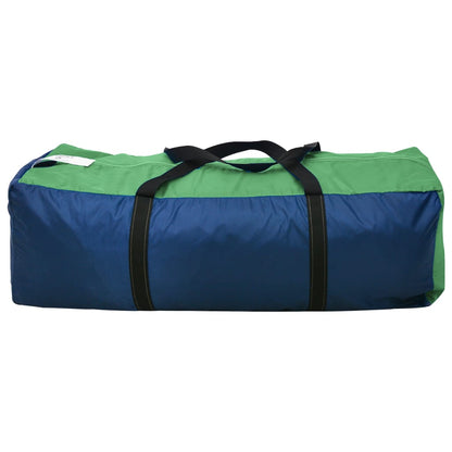 Berkfield Camping Tent 6 Persons Blue and Green