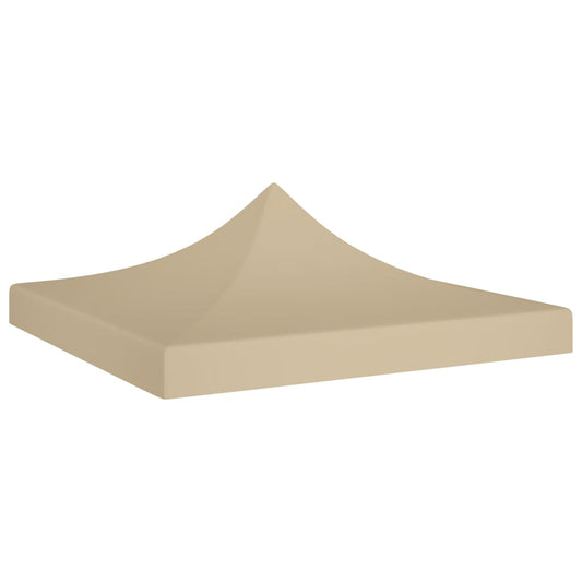Berkfield Party Tent Roof 3x3 m Beige 270 g/må_