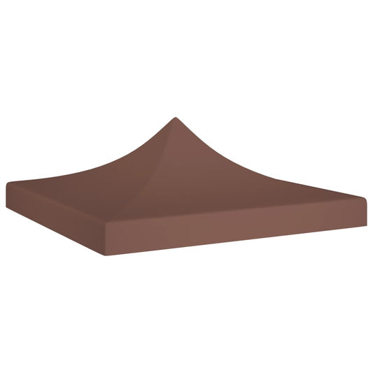 Berkfield Party Tent Roof 3x3 m Brown 270 g/m�__