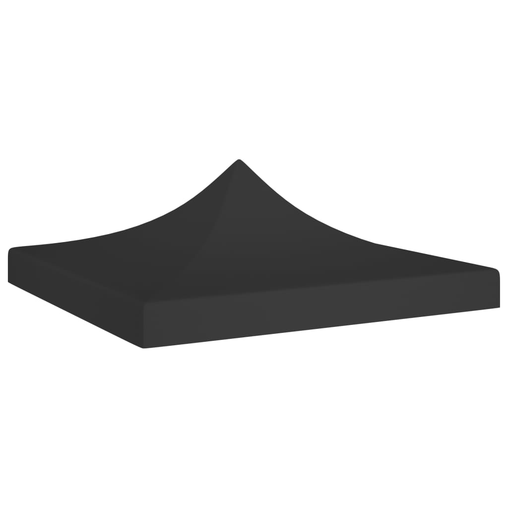Berkfield Party Tent Roof 3x3 m Black 270 g/m�__