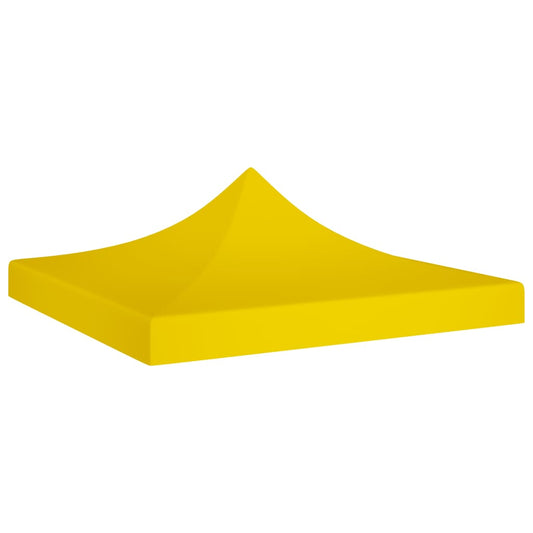 Berkfield Party Tent Roof 3x3 m Yellow 270 g/må_