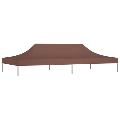 Berkfield Party Tent Roof 6x3 m Brown 270 g/m�__