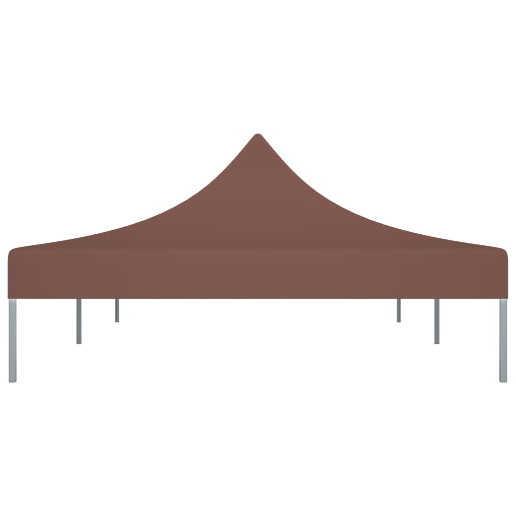 Berkfield Party Tent Roof 6x3 m Brown 270 g/m�__