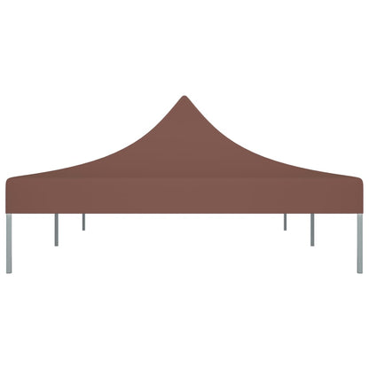Berkfield Party Tent Roof 6x3 m Brown 270 g/m�__