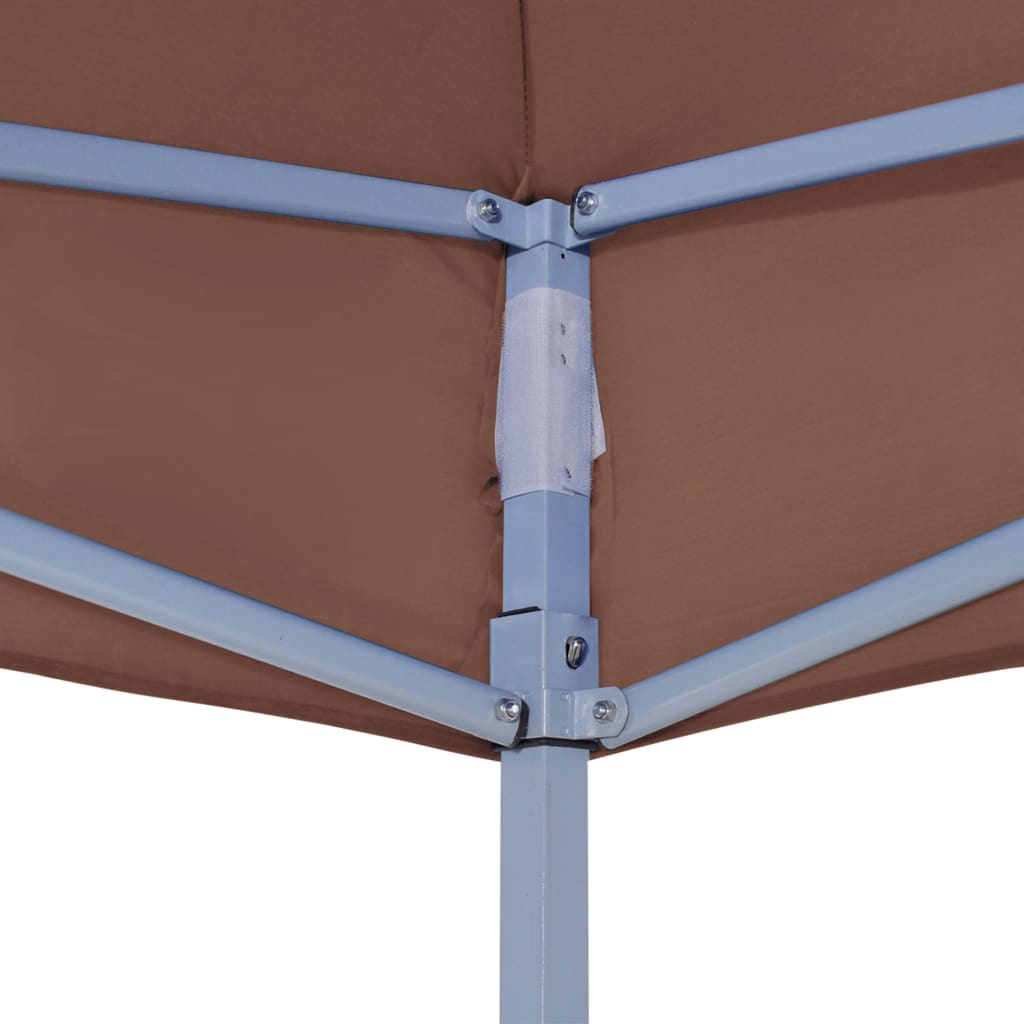 Berkfield Party Tent Roof 6x3 m Brown 270 g/m�__