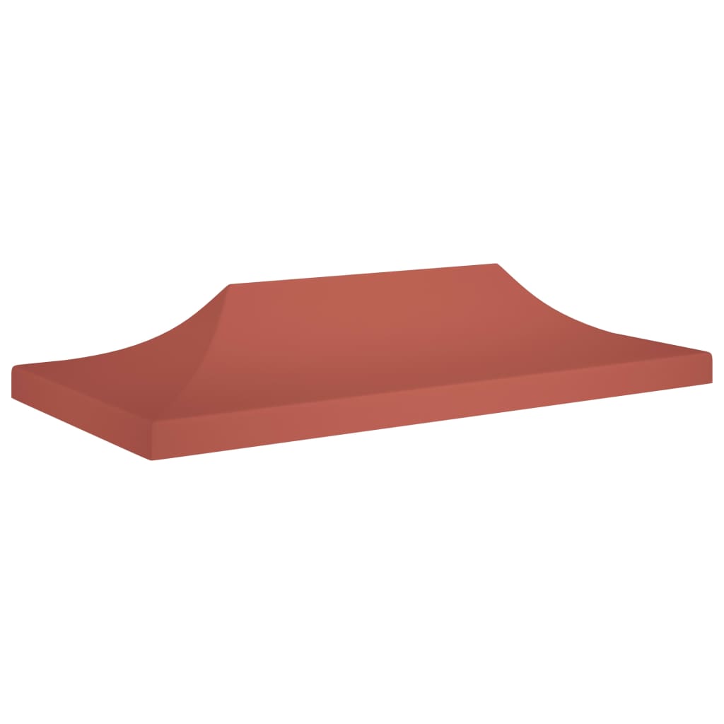 Berkfield Party Tent Roof 6x3 m Terracotta 270 g/m�__