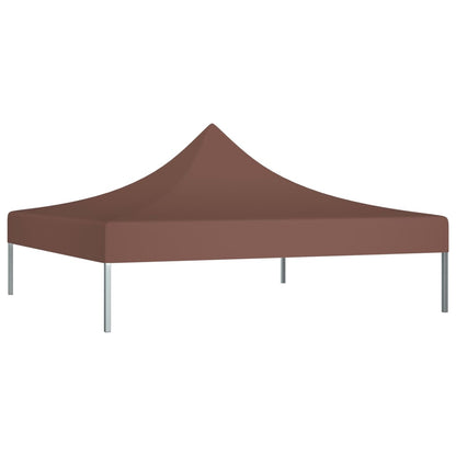 Berkfield Party Tent Roof 2x2 m Brown 270 g/m�__