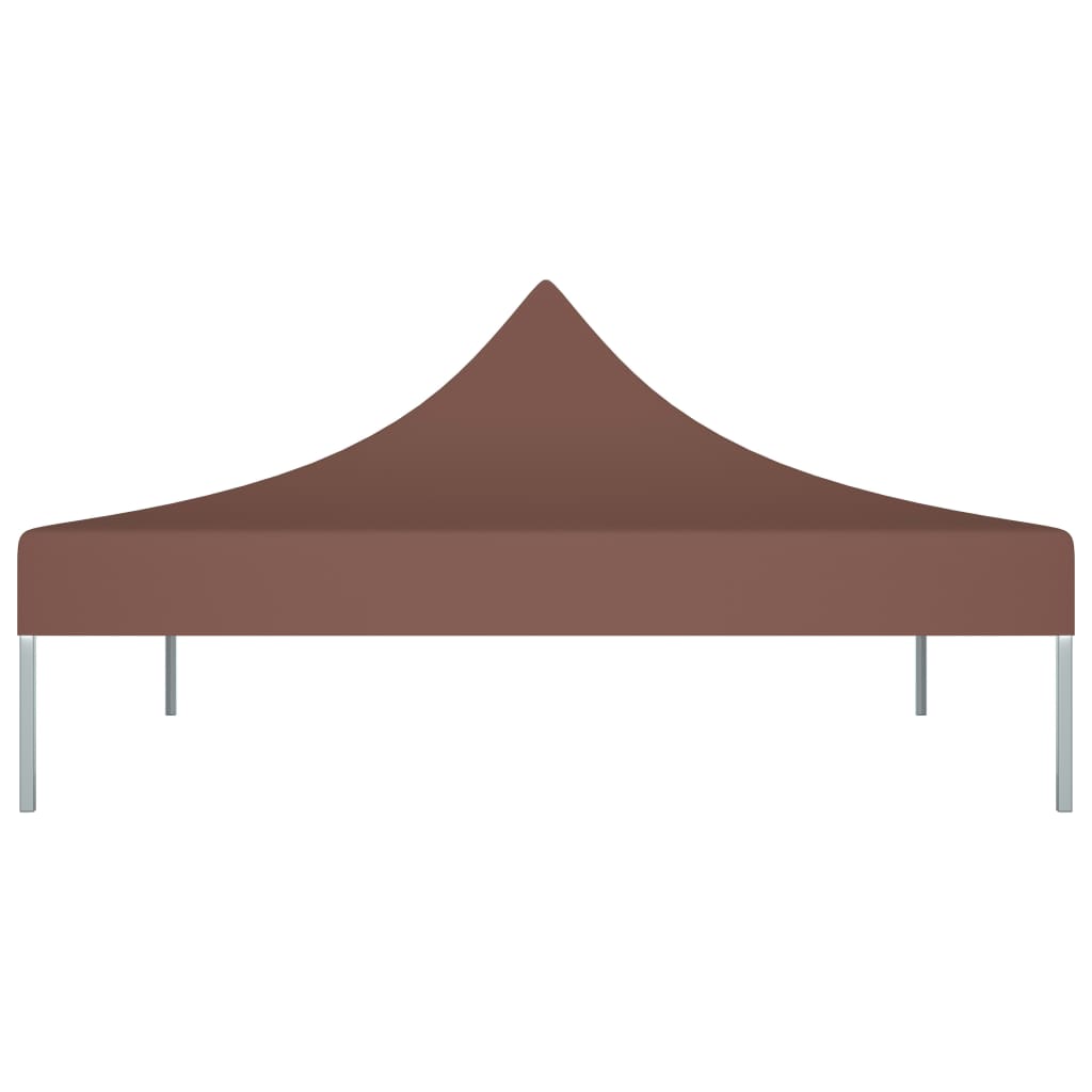 Berkfield Party Tent Roof 2x2 m Brown 270 g/m�__