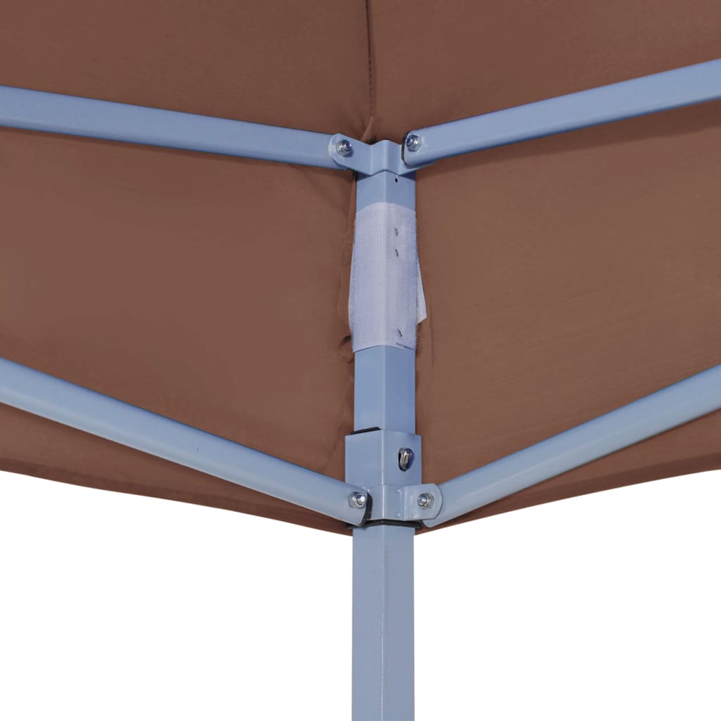 Berkfield Party Tent Roof 2x2 m Brown 270 g/m�__