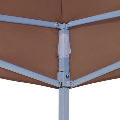 Berkfield Party Tent Roof 2x2 m Brown 270 g/m�__
