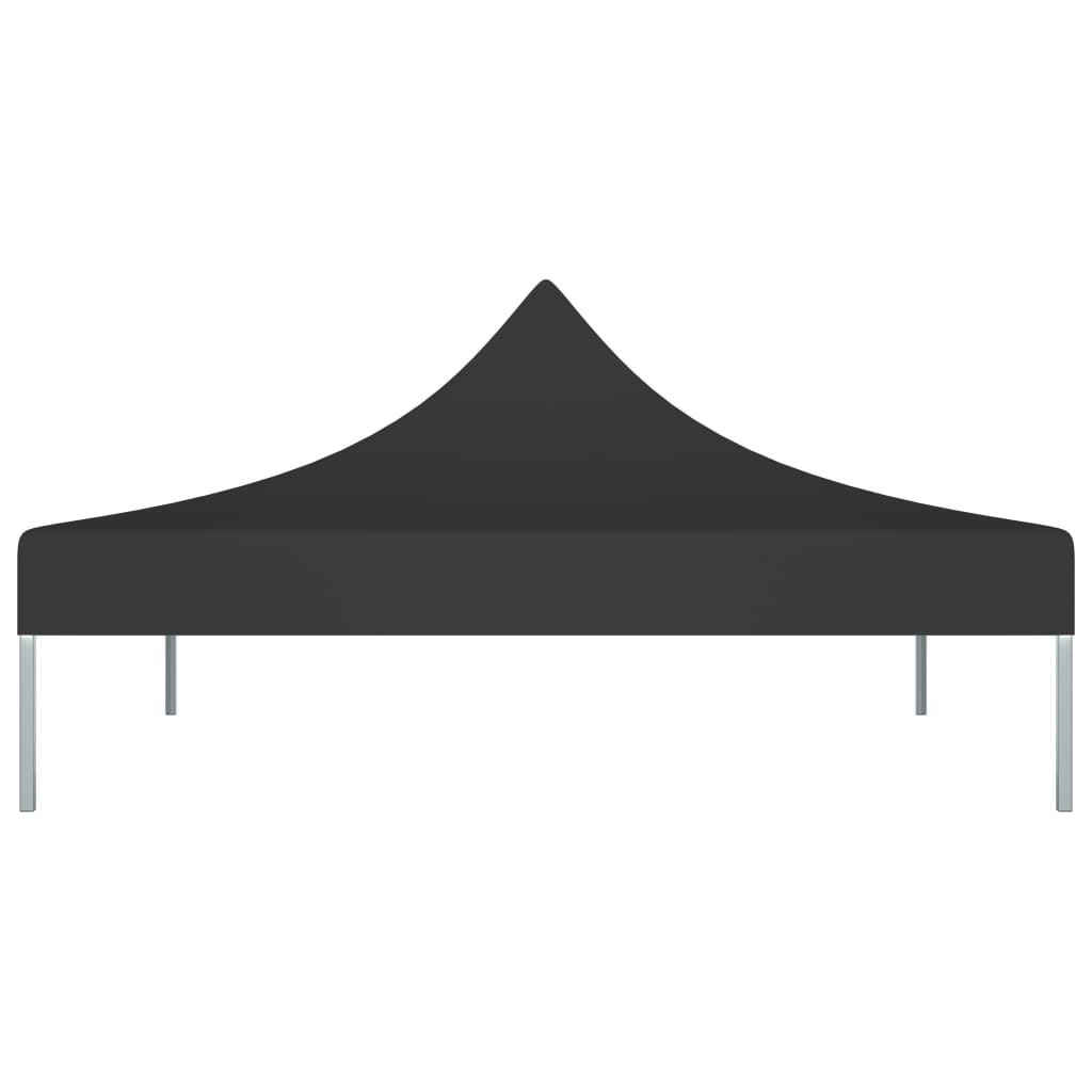 Berkfield Party Tent Roof 2x2 m Black 270 g/m�__