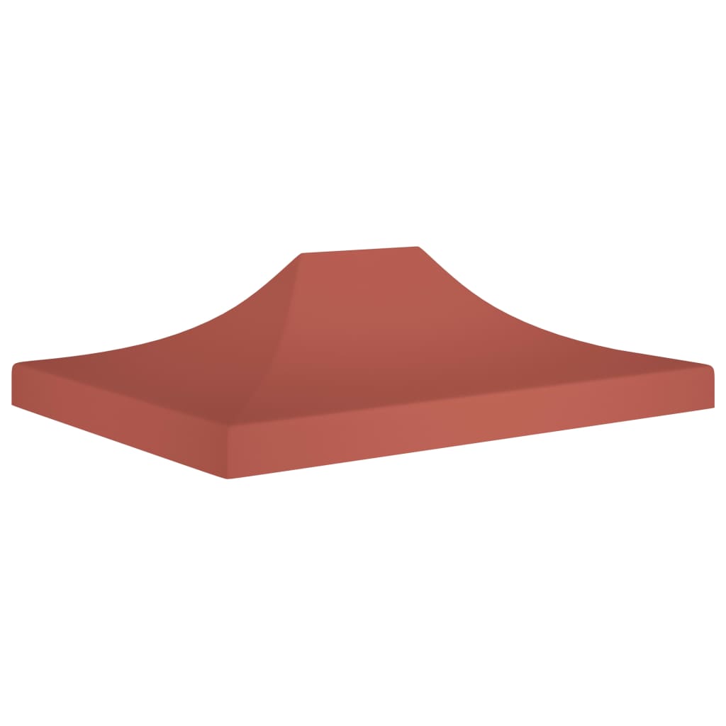 Berkfield Party Tent Roof 4x3 m Terracotta 270 g/m�__