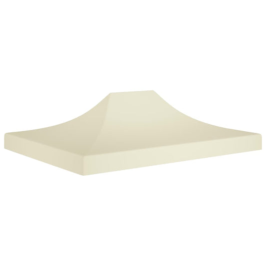 Berkfield Party Tent Roof 4.5x3 m Cream 270 g/m�__