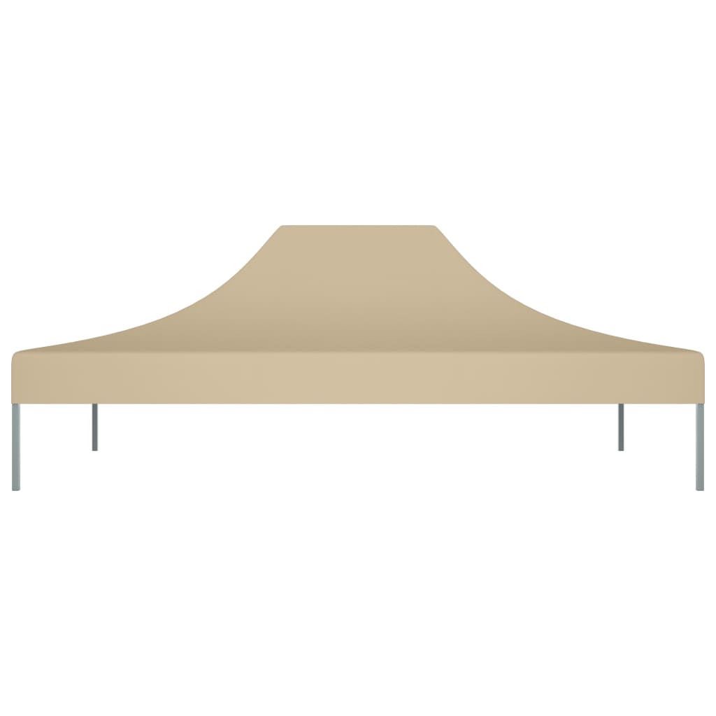 Berkfield Party Tent Roof 4.5x3 m Beige 270 g/m�__