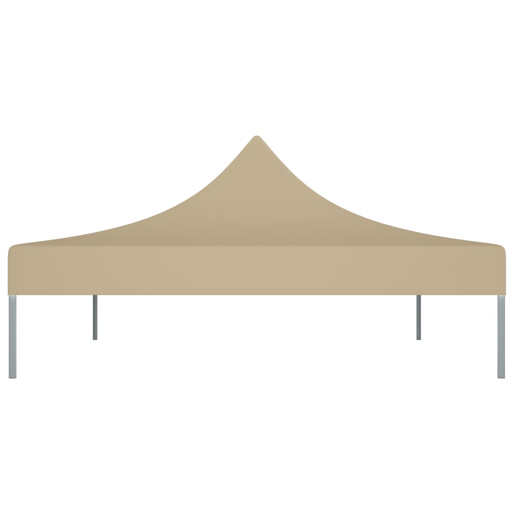 Berkfield Party Tent Roof 4.5x3 m Beige 270 g/m�__