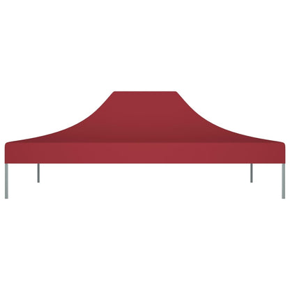 Berkfield Party Tent Roof 4.5x3 m Burgundy 270 g/m�__