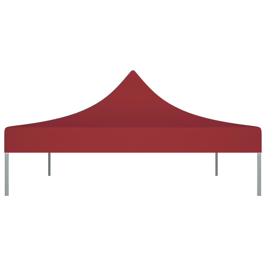 Berkfield Party Tent Roof 4.5x3 m Burgundy 270 g/m�__