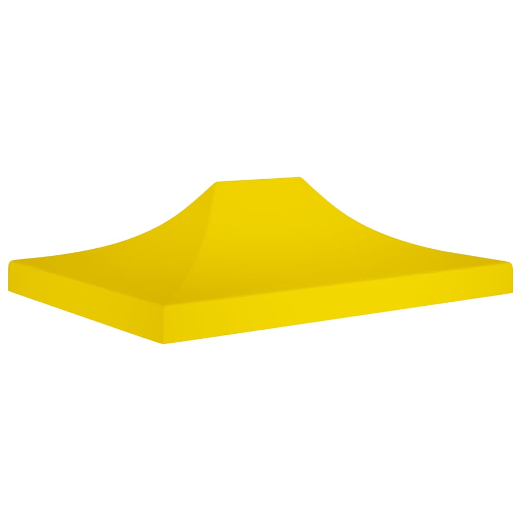 Berkfield Party Tent Roof 4.5x3 m Yellow 270 g/må_