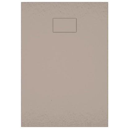 Berkfield Shower Base Tray SMC Brown 100x70 cm