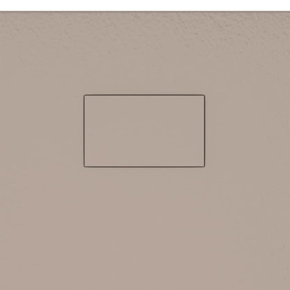 Berkfield Shower Base Tray SMC Brown 100x70 cm