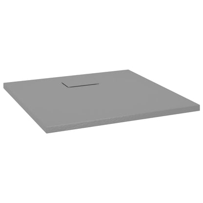 Berkfield Shower Base Tray SMC Grey 80x80 cm