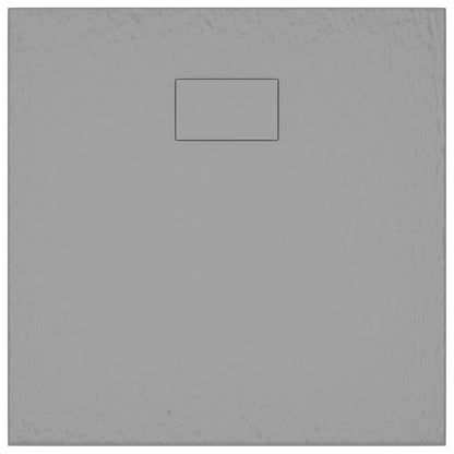 Berkfield Shower Base Tray SMC Grey 80x80 cm