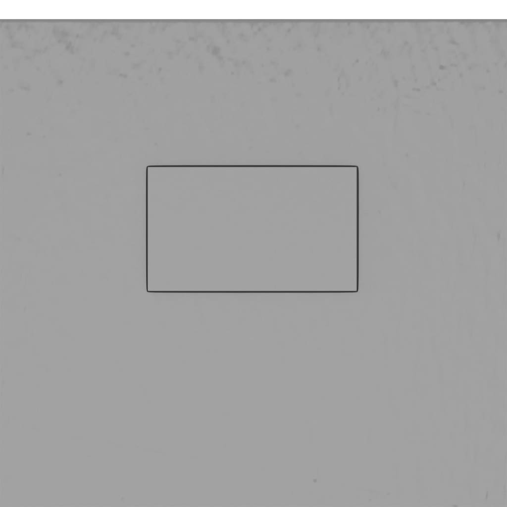 Berkfield Shower Base Tray SMC Grey 80x80 cm