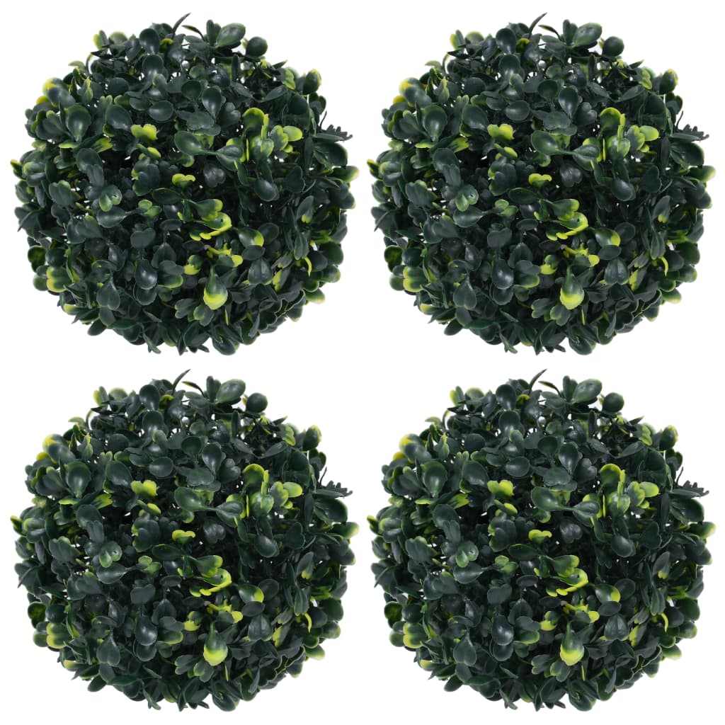 Berkfield Artificial Boxwood Balls 4 pcs 12 cm