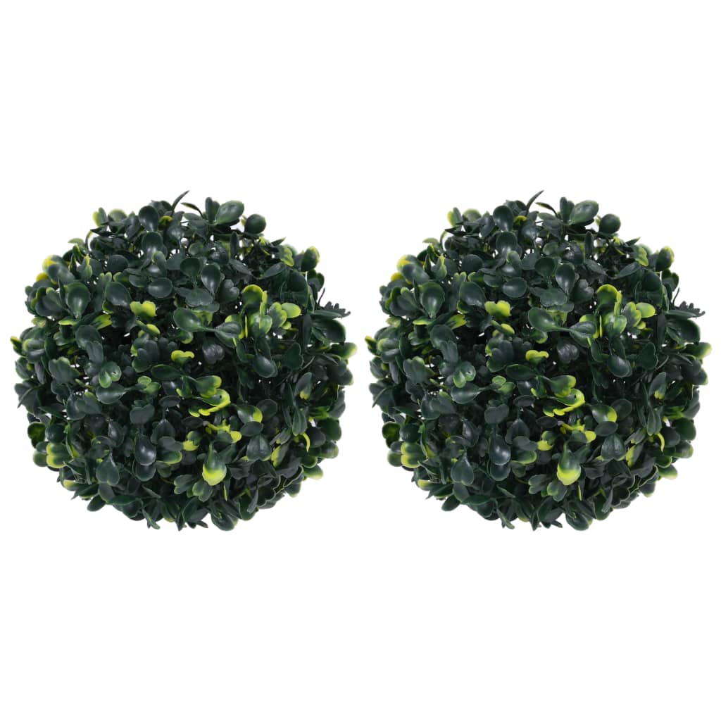 Berkfield Artificial Boxwood Balls 2 pcs 22 cm