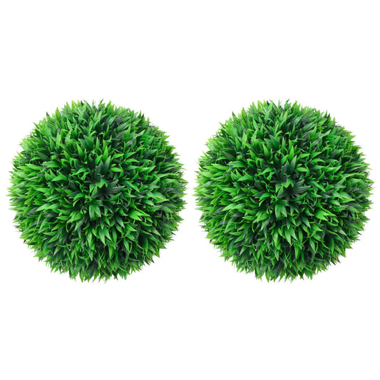Berkfield Artificial Boxwood Balls 2 pcs 38 cm