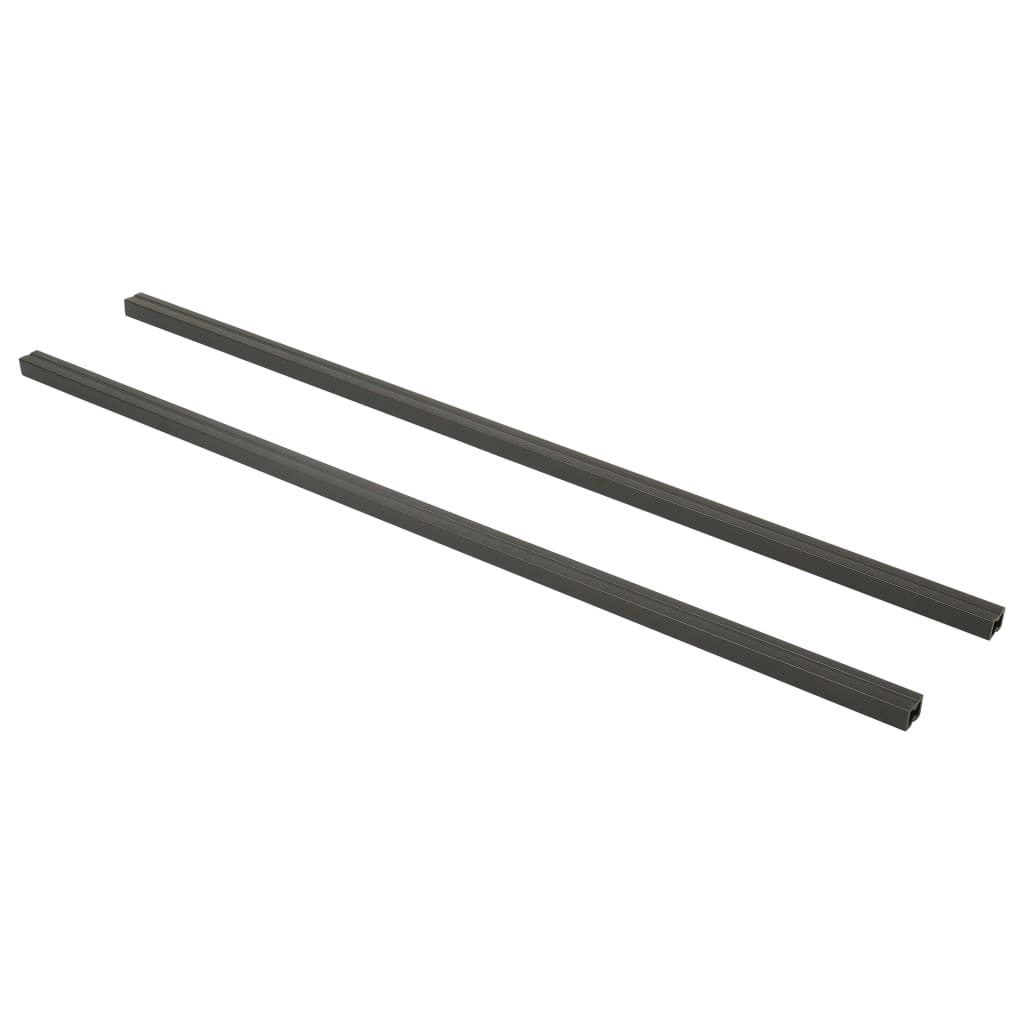Berkfield Decking Joist 8 pcs Black 170x3x4 cm WPC