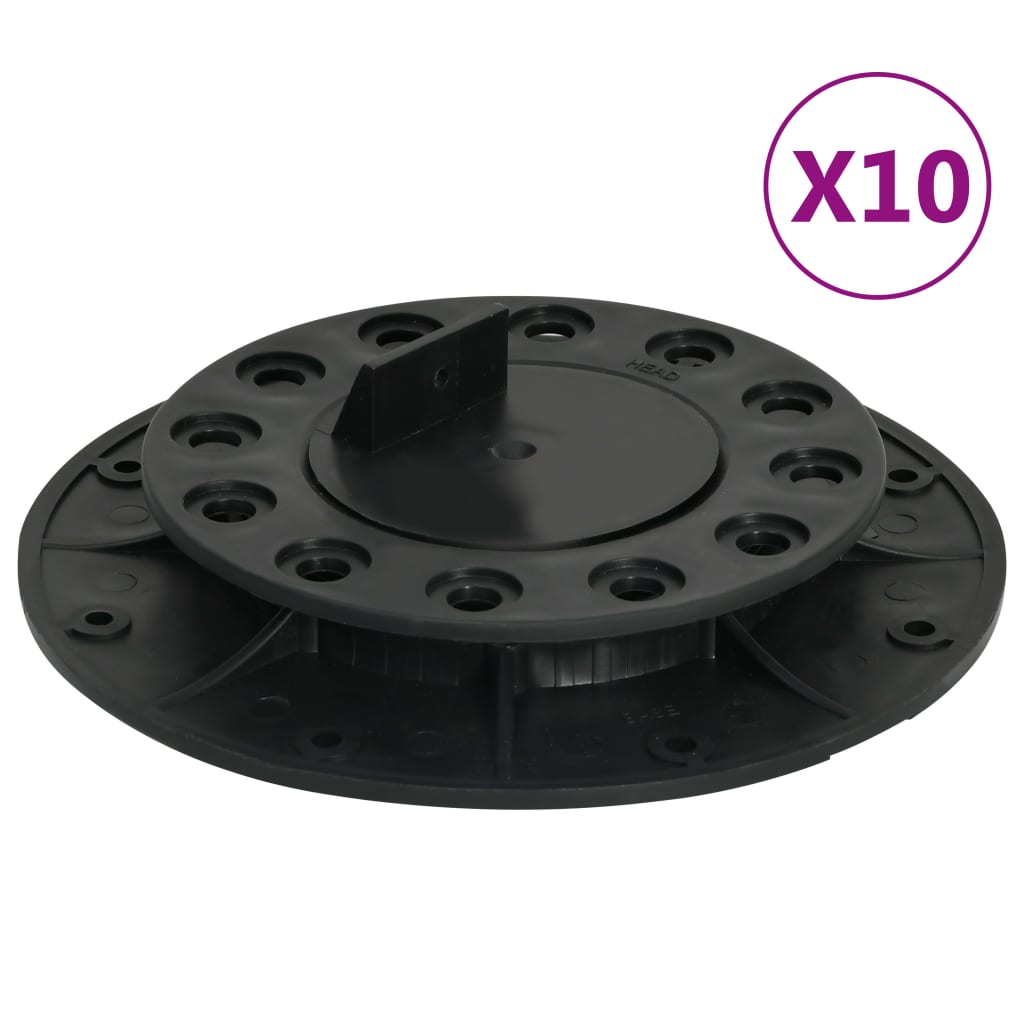 Berkfield Adjustable Feet for Decking 10 pcs 20-30 mm