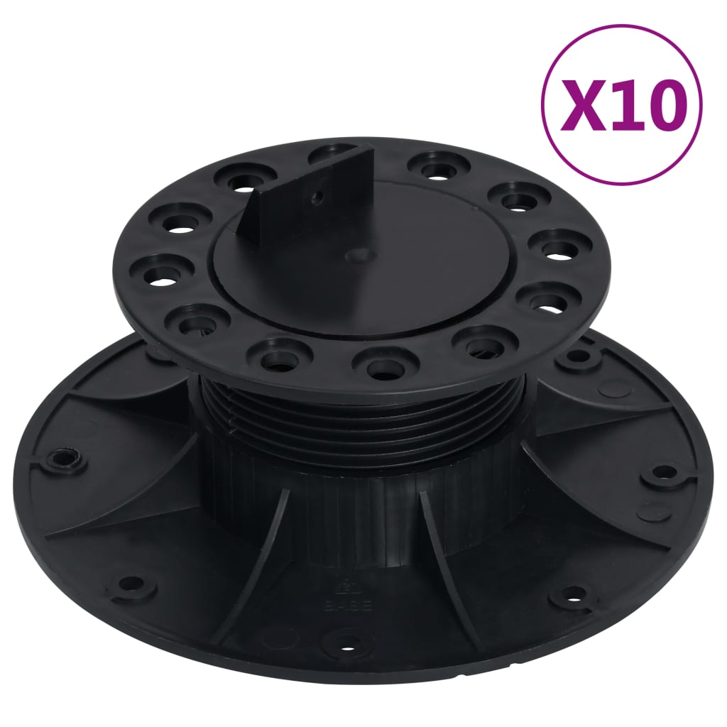 Berkfield Adjustable Feet for Decking 10 pcs 60-88 mm