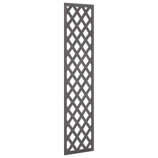 Berkfield Wall Trellis Grey 40x170 cm WPC