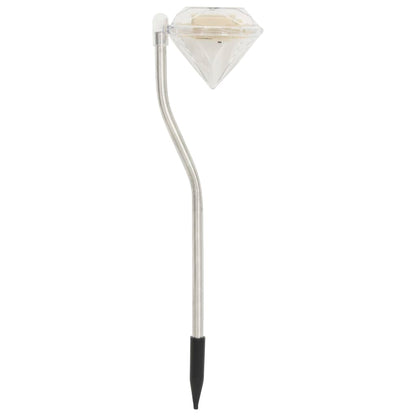 Berkfield Solar LED Garden Lights 6 pcs 9x7.8x29.5 cm