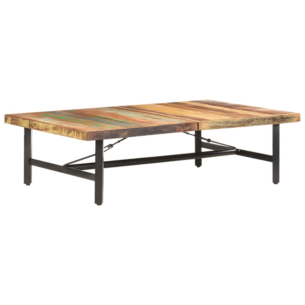 Berkfield Coffee Table 142x90x42 cm Solid Reclaimed Wood