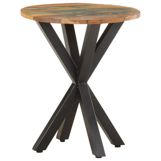 Berkfield Side Table 48x48x56 cm Solid Reclaimed Wood