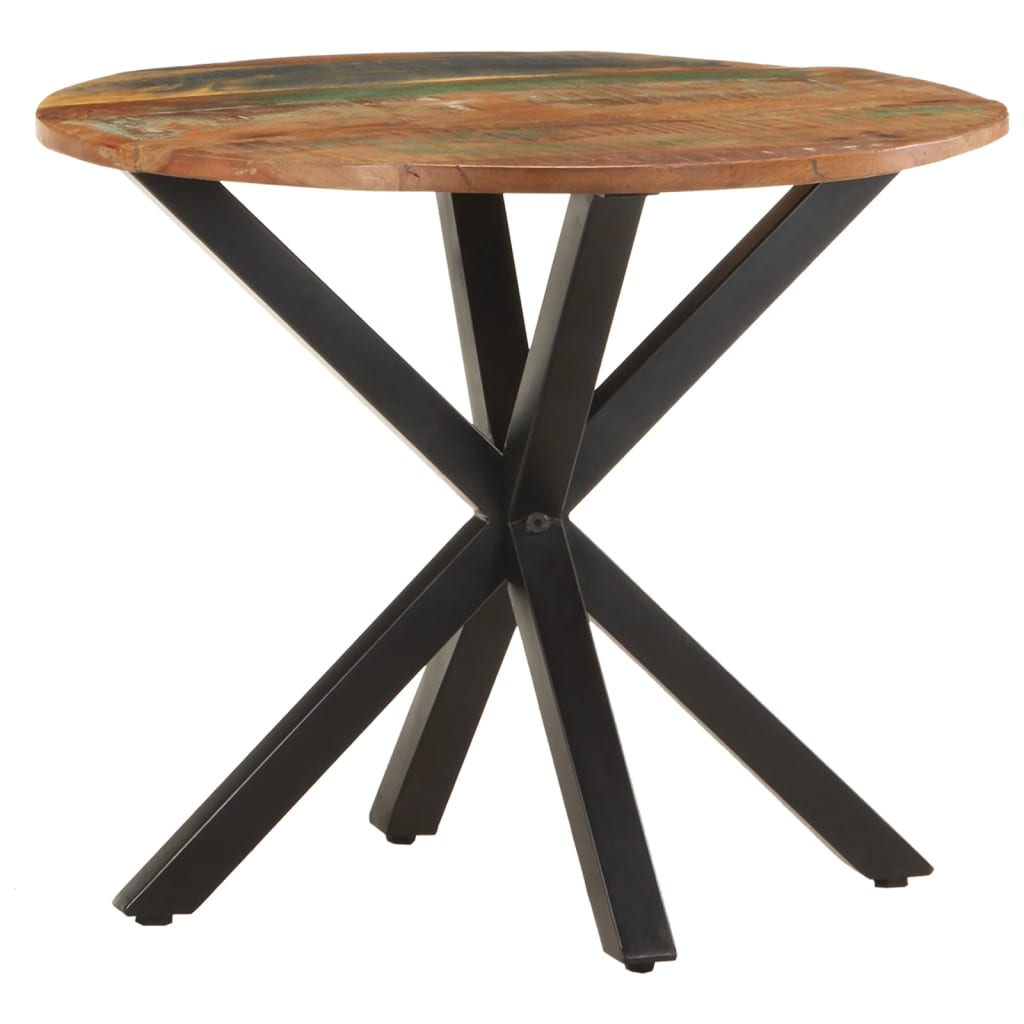 Berkfield Side Table 68x68x56 cm Solid Reclaimed Wood