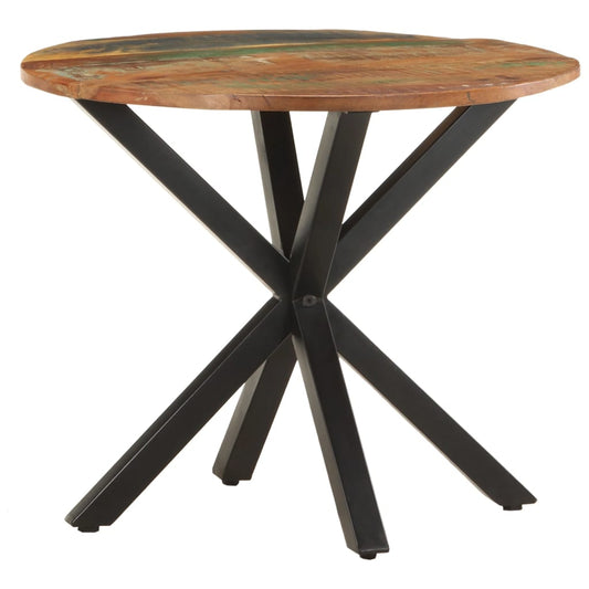 Berkfield Side Table 68x68x56 cm Solid Reclaimed Wood
