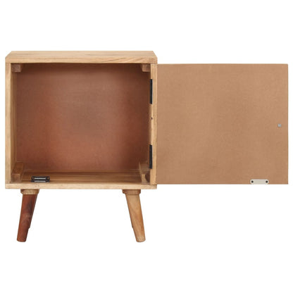 Berkfield Bedside Cabinet 40x30x50 cm Solid Acacia Wood